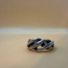 An unusual silver ring, size J#36