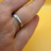 An unusual silver ring, size J#36