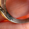 An unusual silver ring, size J#36
