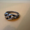 An unusual silver ring, size J#36
