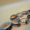 Set of different dressing rings#139