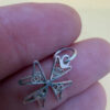 A Maltese cross pendant, sterling silver #37