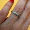 A vintage protective silver ring, size O#37