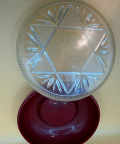 Rare Vintage Soviet Expo Exhibition Jewelry Box Plastic USSR 1960s