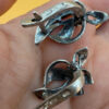 90s Ukraine sterling silver earrings #37
