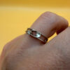 Sterling silver tender ring Uk size N#36