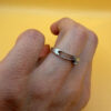 Sterling silver tender ring Uk size N#36