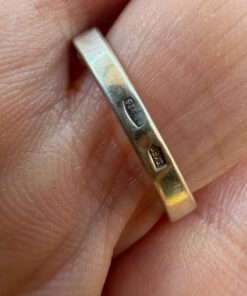 Sterling silver tender ring Uk size N