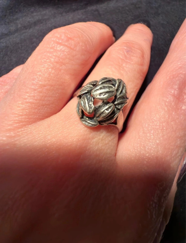 Vintage Soviet 50s Sterling Silver Ring - Size O#113
