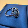 Vintage Soviet 50s Sterling Silver Ring - Size O#113