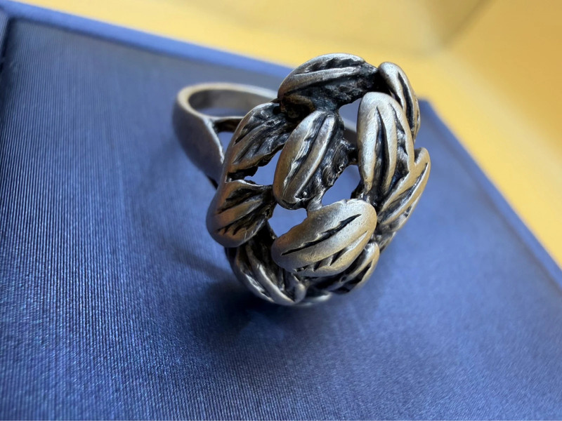 Vintage Soviet 50s Sterling Silver Ring - Size O#113