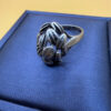 Vintage Soviet 50s Sterling Silver Ring - Size O#113