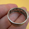 Sterling silver ring Uk size R