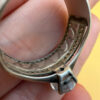 Sterling silver ring Uk size R