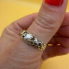 Uk size S1/2 Soviet sterling silver ring
