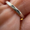 Sterling silver ring cross Uk sizeP#35