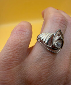 An incredibly beautiful Soviet ring from the 1970s, size M