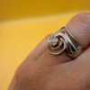 An incredibly beautiful Soviet ring from the 1970s, size M
