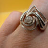 An incredibly beautiful Soviet ring from the 1970s, size M