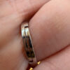 Adjustable Sterling silver ring Uk size L#146