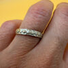 Sterling silver ring Uk size O