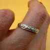Sterling silver ring Uk size O