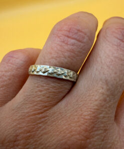 Sterling silver ring Uk size O