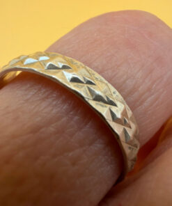 Sterling silver ring Uk size O