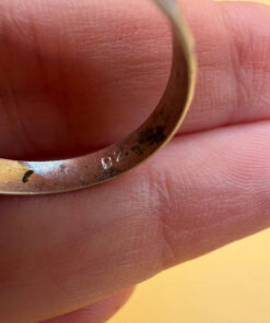 Sterling silver ring Uk size O