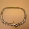 Vintage Chain necklace, 80s , gold-plated