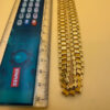Vintage Chain necklace, 80s , gold-plated