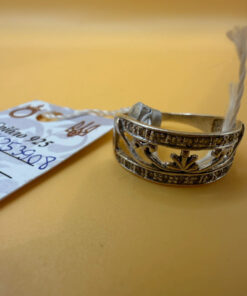 Sterling silver ring Uk size N