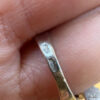 Sterling silver ring Uk size N