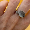 Sterling silver ring Uk size N