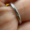 Sterling silver ring Uk size N