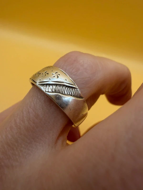 Soviet ring, 1960s, 916 hallmark size N #150