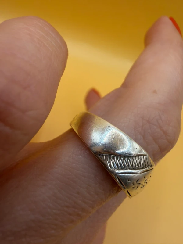 Soviet ring, 1960s, 916 hallmark size N #150