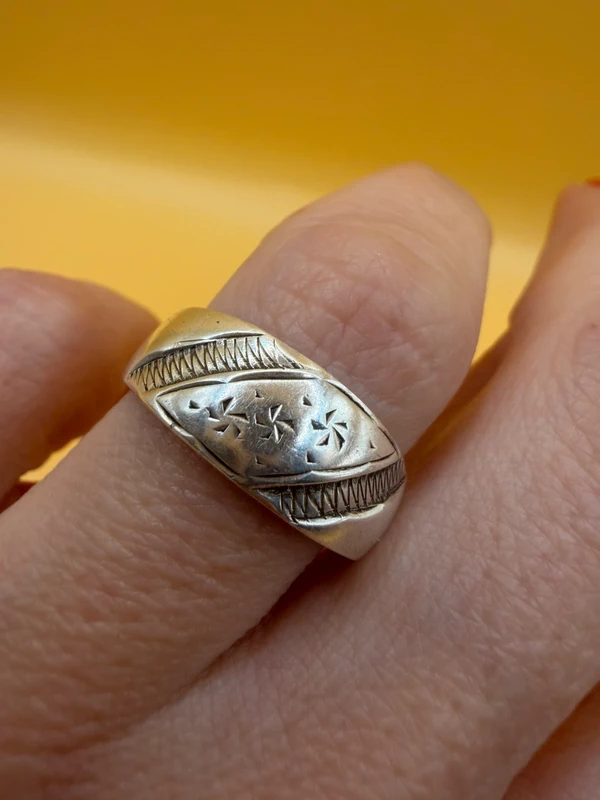 Soviet ring, 1960s, 916 hallmark size N #150