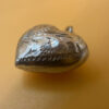 Early 20th century antique silver heart pendant#150
