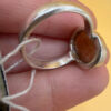 925 Sterling Silver natural Aventurine Ring – Size L (UK)#150
