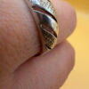 Soviet era sterling silver ring Uk size Q