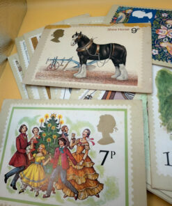 Collection of 27 Royal Mail PHQ Postcards – First Day of Issue (FDI) 1970s-80s