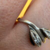 Sterling silver ring Soviet 90s Uk size T#9