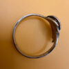 Sterling silver ring Soviet 90s Uk size T#9