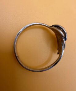 Sterling silver ring Soviet 90s Uk size T