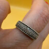 Sterling silver ring made in Ukraine Uk size K