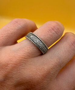 Sterling silver ring made in Ukraine Uk size K