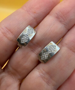 Vintage sterling silver earrings #50
