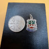 vintage english sterling silver enamel windsor castle fob charm pendant bracelet39