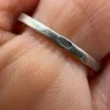 Uk size M1/2 sterling silver ring butterfly 39